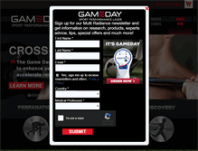 Tablet Screenshot of gamedaylaser.com